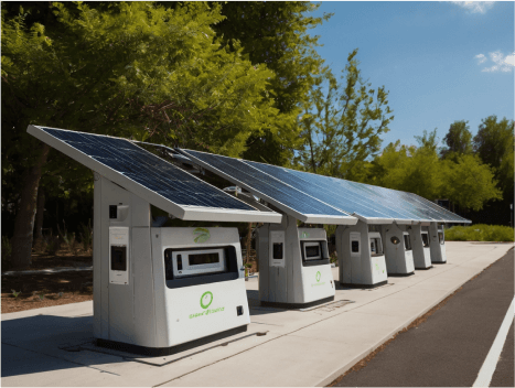 Solar-Powered Charging Stations